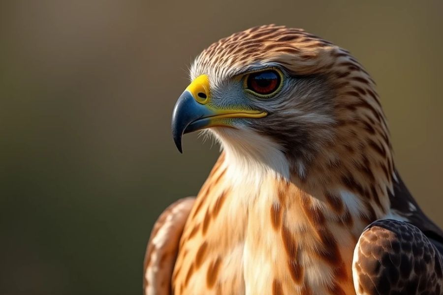 a Red-Tailed Hawk