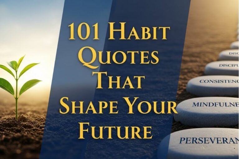 101 Habit Quotes That Shape Your Future