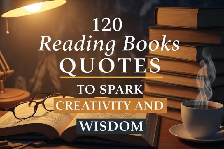 120 Reading Books Quotes to Spark Creativity and Wisdom