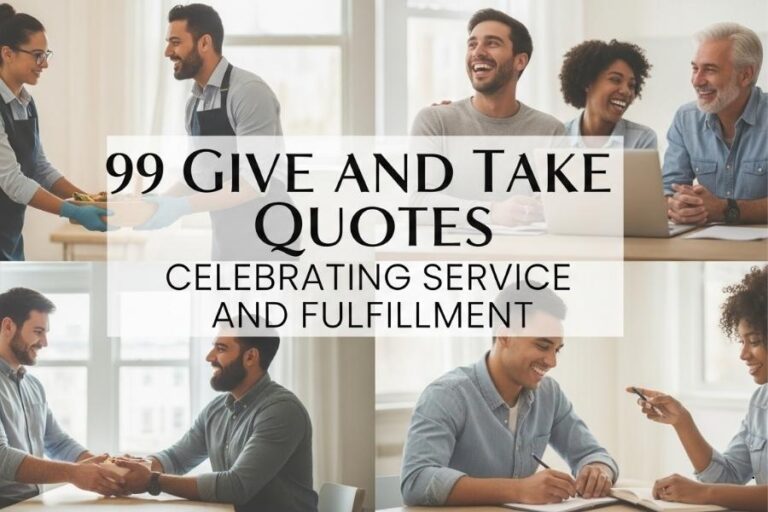 99 Give and Take Quotes Celebrating Service and Fulfillment