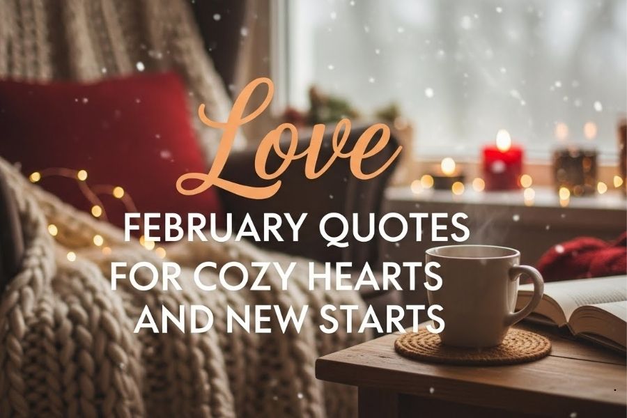 Love February Quotes for Cozy Hearts and New Starts