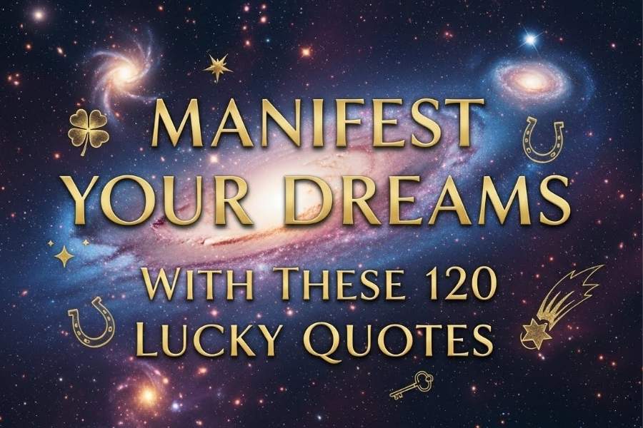 Manifest Your Dreams With These 120 Lucky Quotes