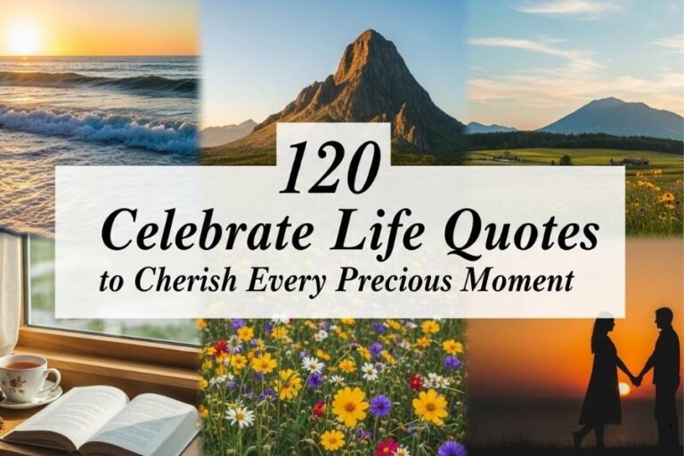 120 Celebrate Life Quotes to Cherish Every Precious Moment