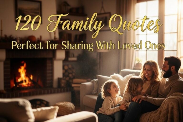 120 Family Quotes Perfect for Sharing With Loved Ones