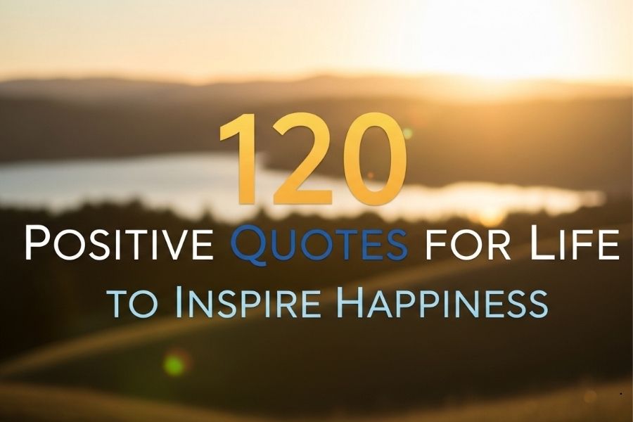 120 Positive Quotes for Life to Inspire Happiness
