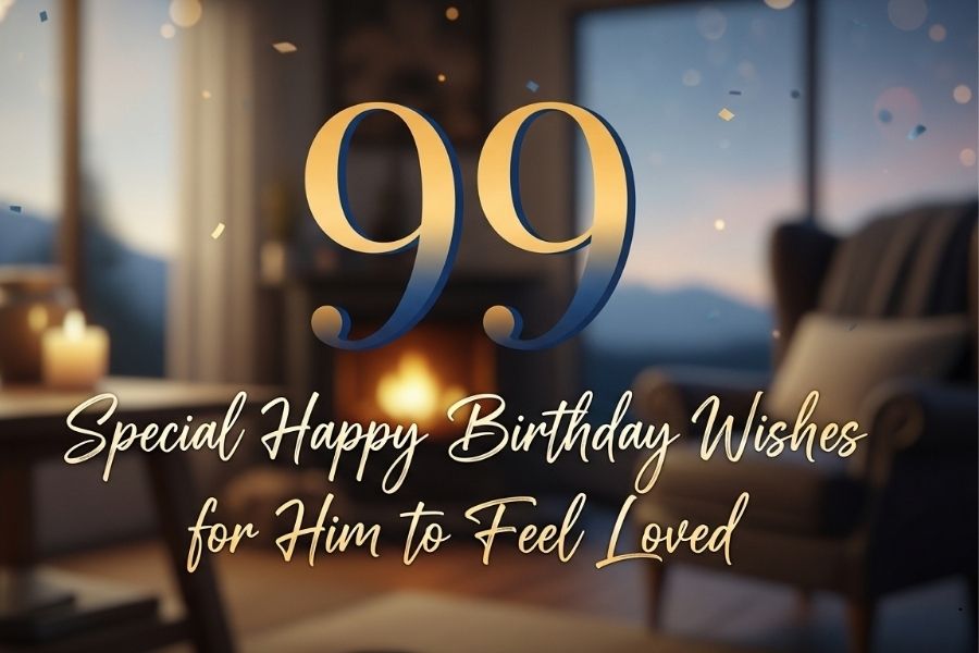 99 Special Happy Birthday Wishes for Him to Feel Loved