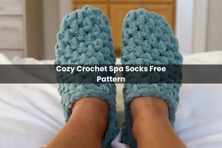 Cozy Crochet Spa Socks Free Pattern