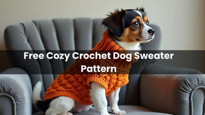 Free Cozy Crochet Dog Sweater Pattern