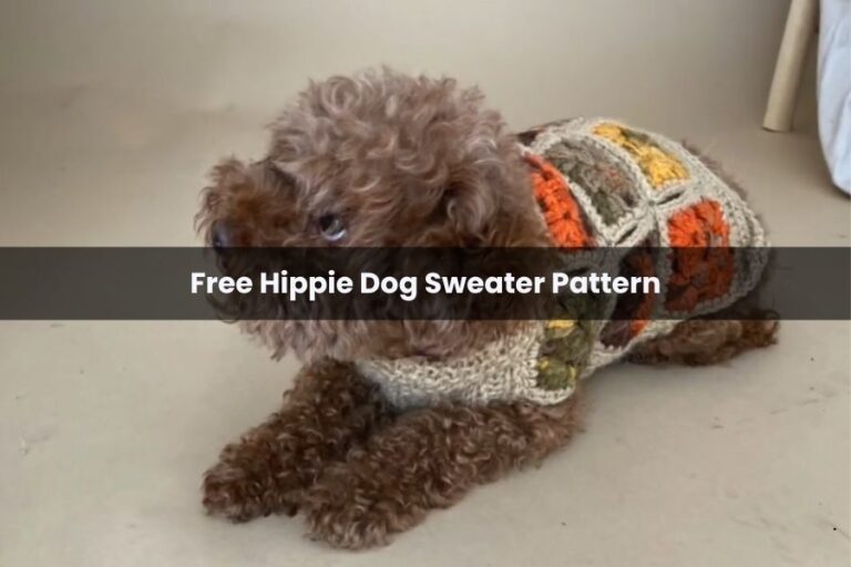 Free Hippie Dog Sweater Pattern