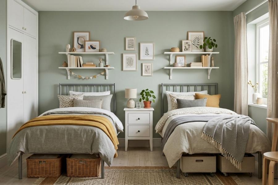 11 Twin Bedroom Ideas for Small Rooms