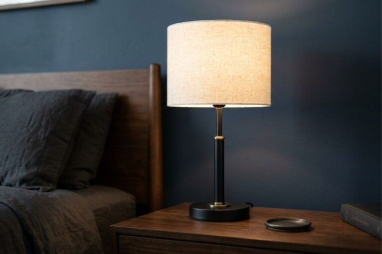 15 Stylish Bedroom Lamp Ideas for Dark Furniture