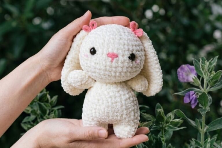 Adorable Crochet Bunny Pattern Free