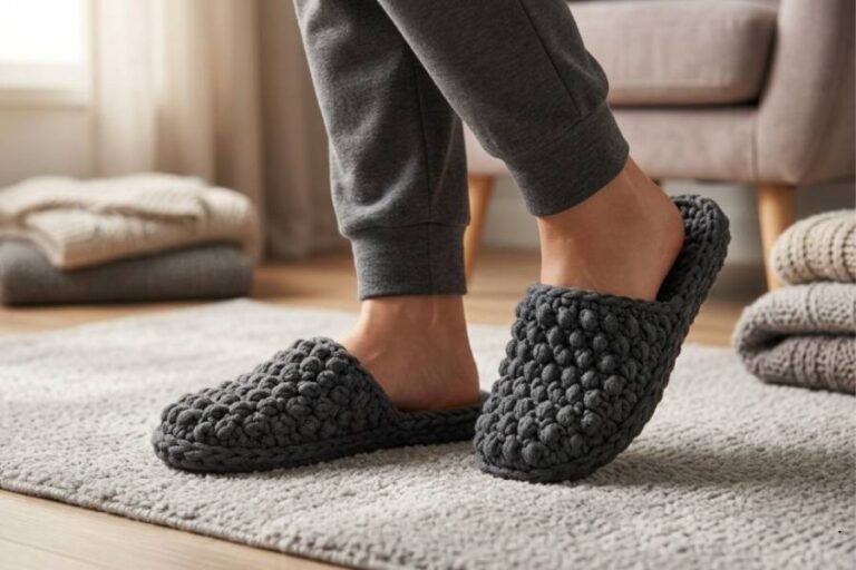 Cozy Crochet Slippers Free Pattern