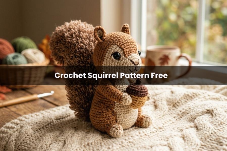 Crochet Squirrel Pattern Free