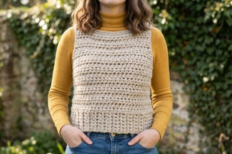 Crochet Vest Pattern Free
