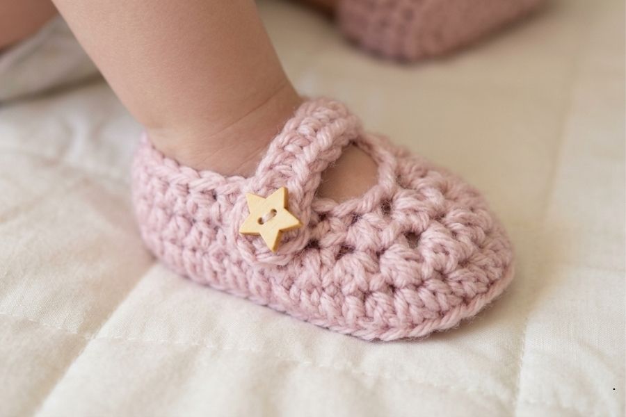 Cute Baby Mary Janes Crochet Pattern