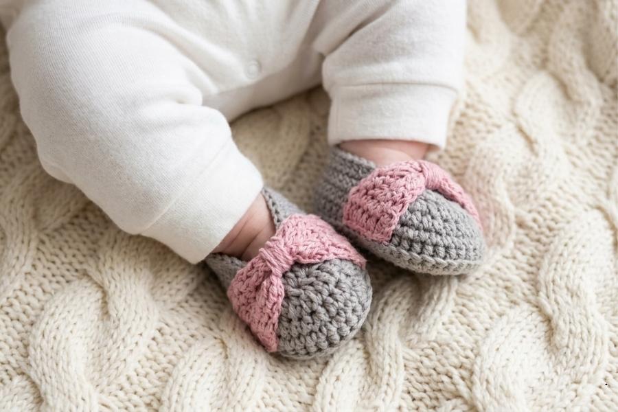Easy Crochet Baby Bootie Pattern Free