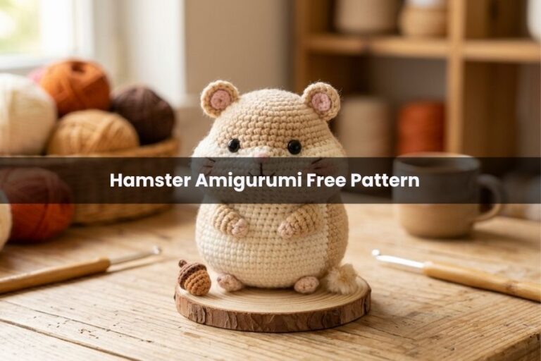 Hamster Amigurumi Free Pattern