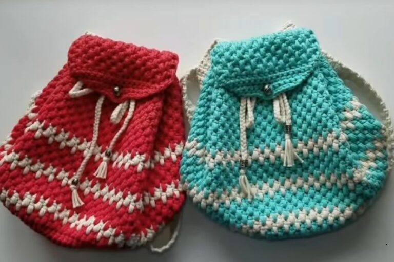 Stylish Crochet Backpack Pattern for Your Next DIY Project