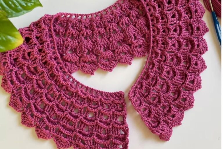 Beautiful Crochet Collar Pattern to Elevate Any Outfit