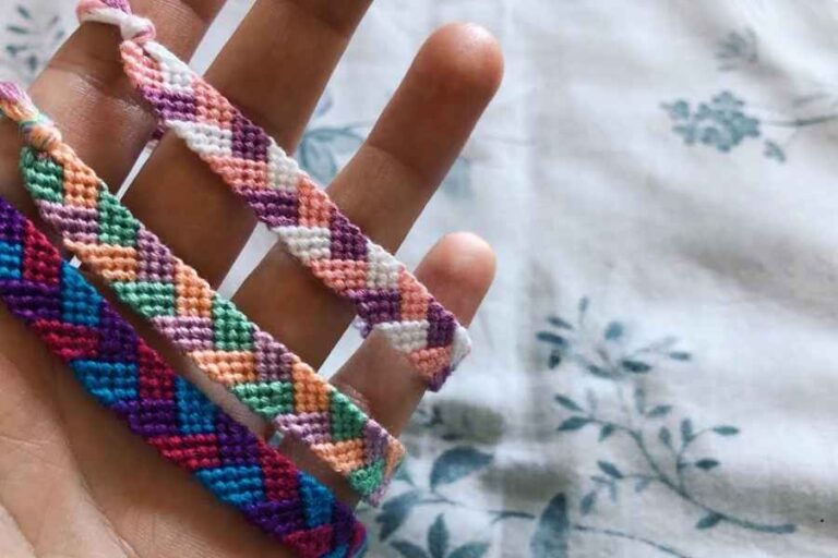 Stylish Braided Stitch Bracelet Pattern Free